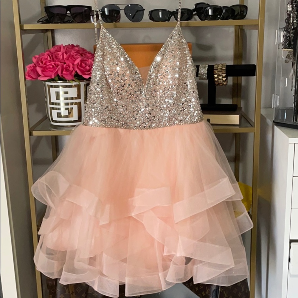PromGirl blush dress